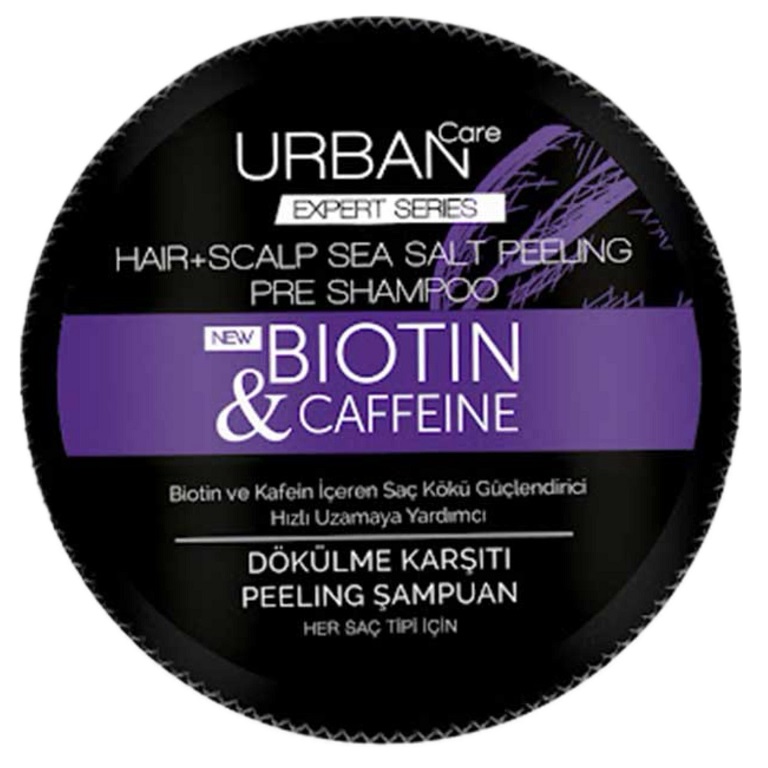 urban-hair-scalp-sea-salt-peeling-pre-shampoo اسکراب کف سر اوربان حاوی کافئین - Image 1