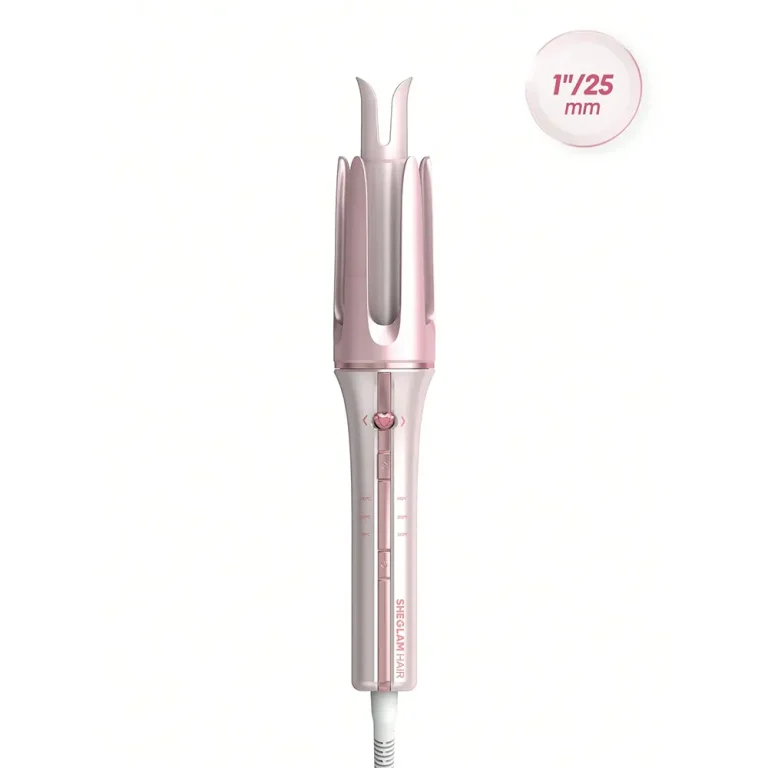 SHEGLAM-curly size 25 pink دستگاه کرلی صورتی شیگلم - Image 1
